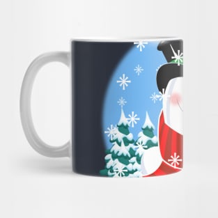 seasons greetings snowman Mug